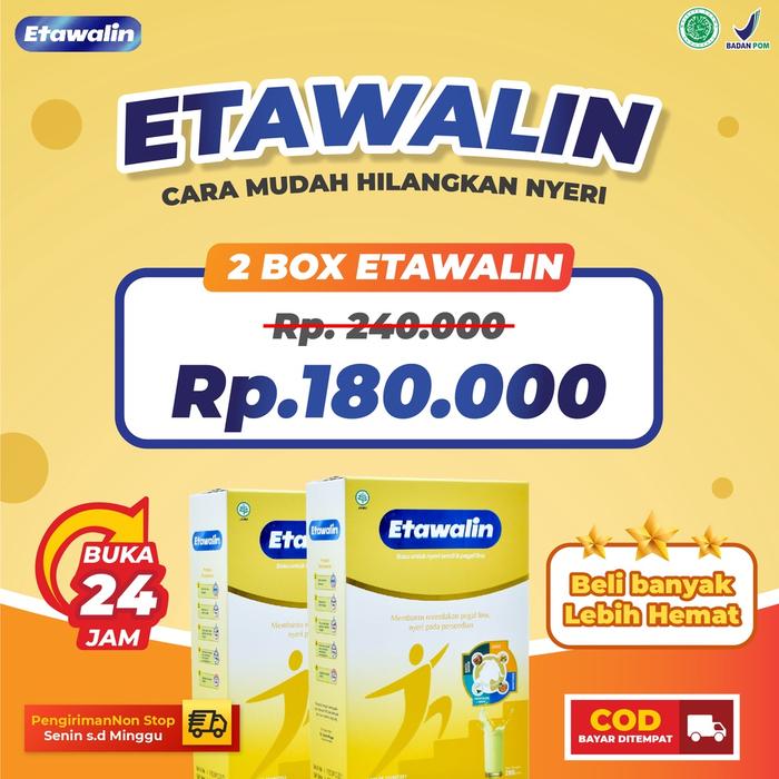 Gambar Etawalin Susu Etawa Herbal Asam Urat Official 2 Box dari markasgudang01 undefined Tokopedia