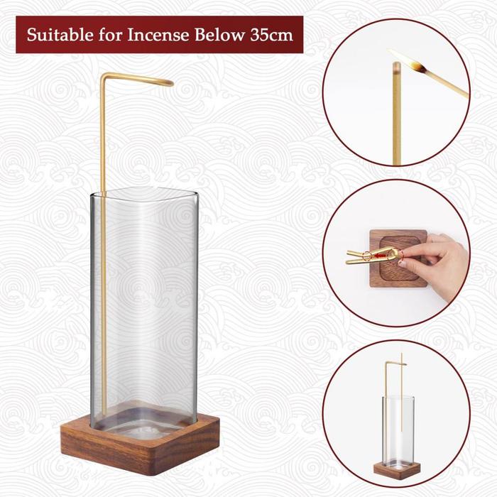 Gambar Reusable Incense Burner Easy to Clean Incense Holder Fireproof Meditation Room Censer Holder  Purify Air dari DeanWelch undefined Tokopedia