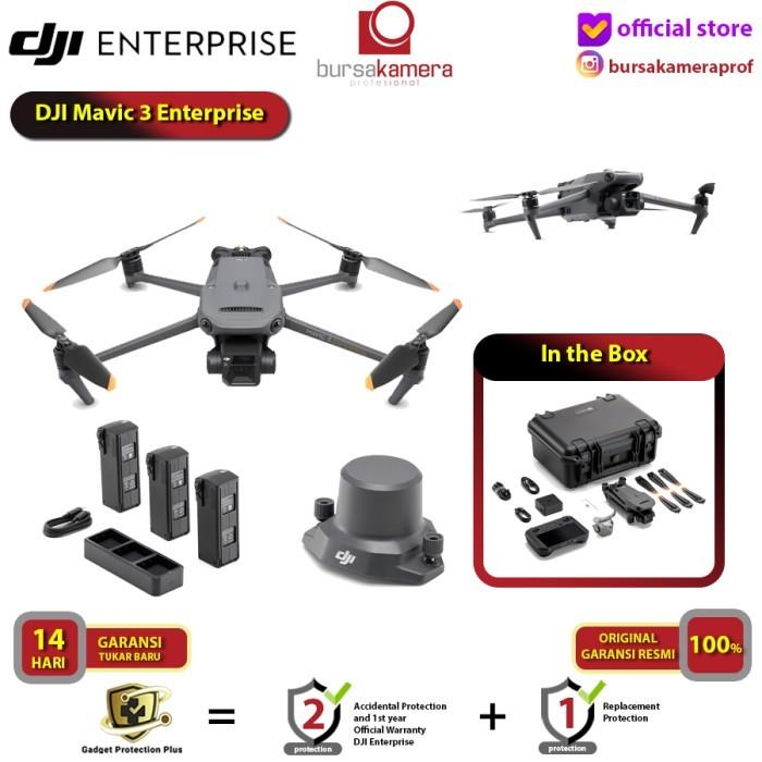 Gambar DJI Mavic 3 Enterprise + Battery Kit + RTK Module Drone Mapping RESMI dari Bursa Kamera Profesional undefined Tokopedia