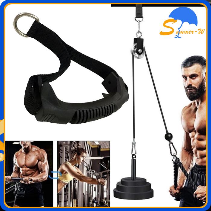 Gambar Tali Handle Gym Handle Resistance Band Fitness Equipment Pull Handle R dari iamxtab6 undefined Tokopedia