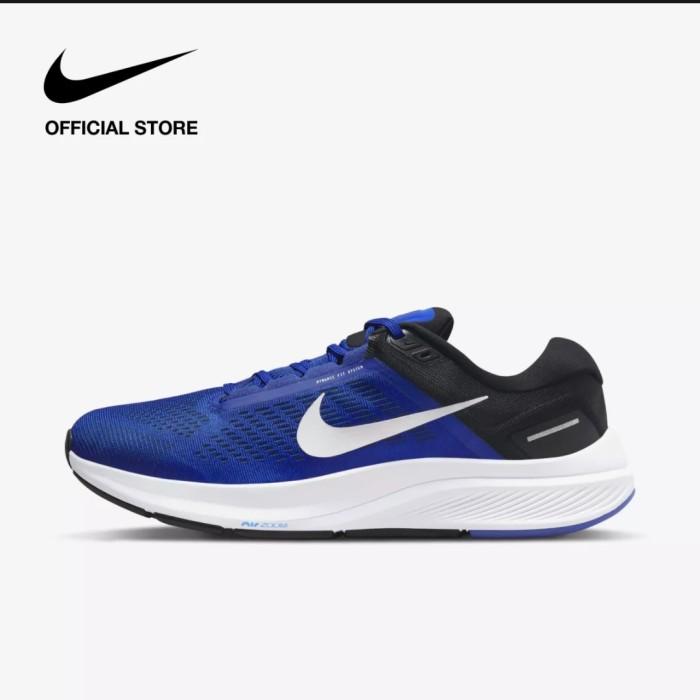 Gambar sepatu nike air zoom structure 24 running shoes blue original bnib - 42 dari Mannis Mart undefined Tokopedia