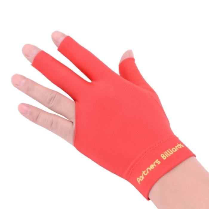 Gambar 3 Jari Sarung Tangan Biliar Profesional/Billiard Glove/Snooke Gloves - Merah dari Adi-Star_NEW undefined Tokopedia