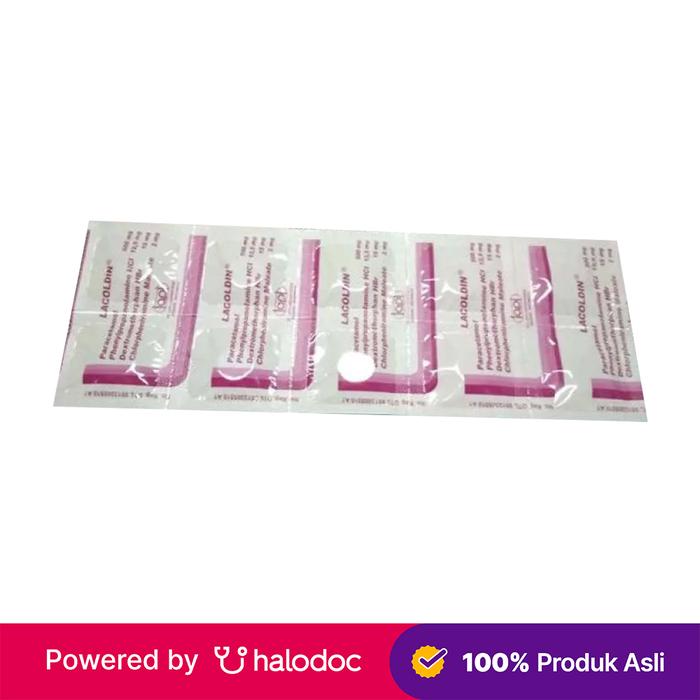 Gambar Lacoldin 10 Tablet - Obat Batuk & Flu - Halodoc dari Apotek Halomedika Cicendo undefined Tokopedia