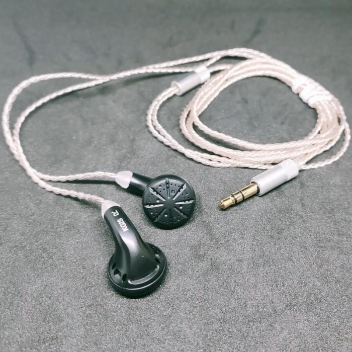 Gambar HiFi Earphone Kgis Modify Version New Earbud Excellent Sound Hi Res - Silver Black dari MAXI BSG OFFICIAL undefined Tokopedia