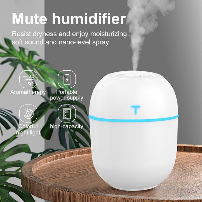 Gambar 220ML Air Humidifier Ultrasonic Humidificador Aromatherapy Humidifiers Essential Oil Diffuser Led Light Cool Mist Maker Sprayer dari Briggs Elliot Brown undefined Tokopedia