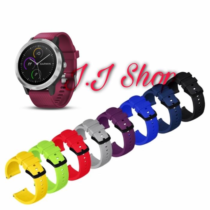 Jual New Strap Silicone Buckle Black Garmin Vivoactive Watch