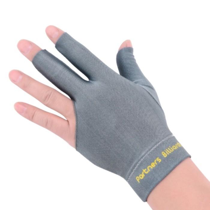 Gambar 3 Jari Sarung Tangan Biliar Profesional/Billiard Glove/Snooke Gloves - Abu-abu dari Adi-Star_NEW undefined Tokopedia