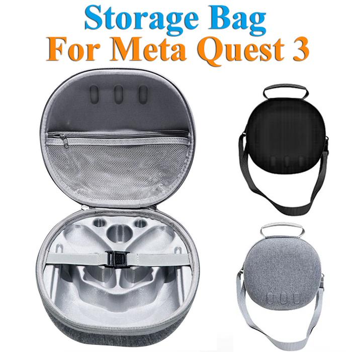Gambar Storage Case For Meta Quest 3 Handbag Carrying Case VR Travel Storage Bag For Quest 3 Protective Bag Oculus VR Accessories dari Wind Chant undefined Tokopedia