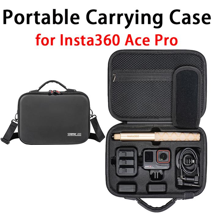 Gambar Portable Storage Bag for Insta360 Ace Pro/ace Black Shoulder Bag Action Camera Handbag for Insta360 Ace Pro/ace Bag Accessories dari Wind Chant undefined Tokopedia