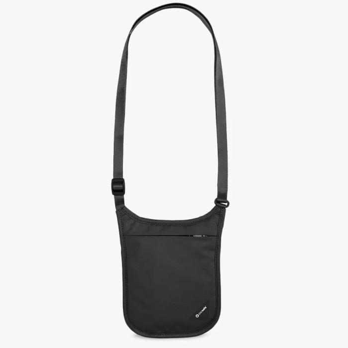 Gambar BERKUALITAS Pacsafe Travel Accessories Coversafe V75 Rfid Blocking Neck Pouch - Black dari restata undefined Tokopedia