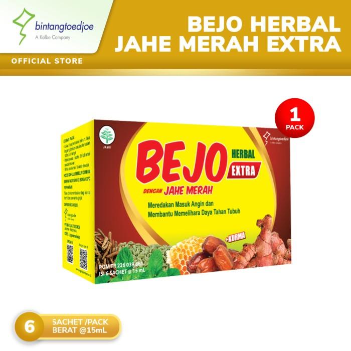 Gambar BEJO JAHE MERAH EXTRA 6'S SACHET CAP BINTANG TOEDJOE Diskon dari antonkurniwancahyono undefined Tokopedia
