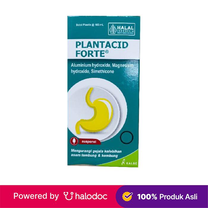 Gambar Plantacid Forte Suspensi 100 ml - Obat Asam Lambung & Gerd - Halodoc dari Apotek Murakita Bekasi undefined Tokopedia
