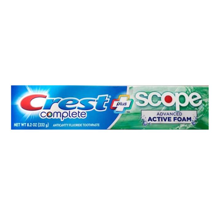 Gambar Crest Complete Plus Scope Advanced Toothpaste - 232 Gr - Active Foam dari quicksite shop undefined Tokopedia