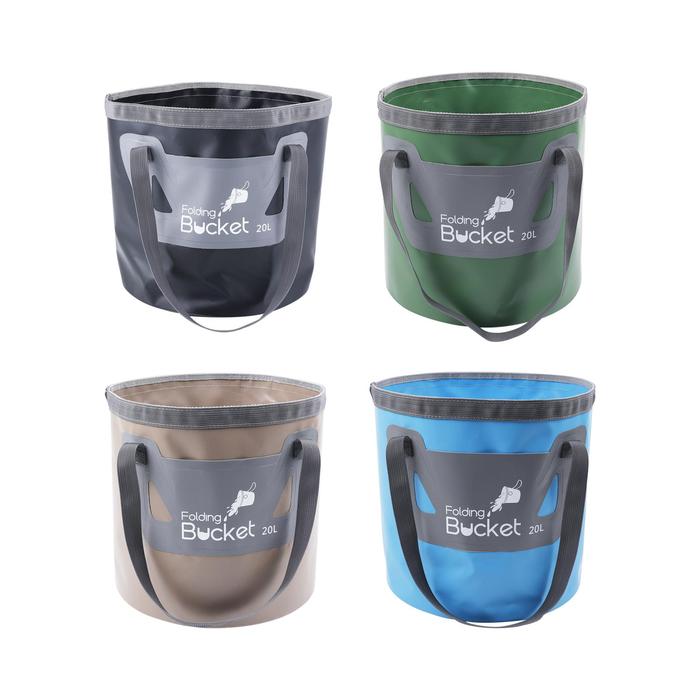 Gambar Collapsible Bucket Foldable Water Bucket for Boating Household dari funhappys undefined Tokopedia