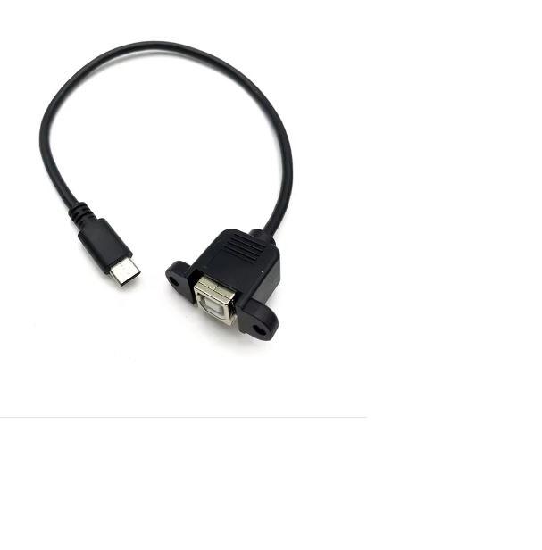 Type Mini Usb Extender Jual USB 2.0 Type B Female to Type-C Micro Mini usb EXTENSION 30CM ...
