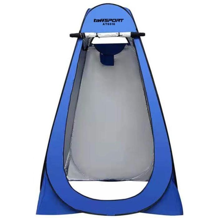 Gambar Tenda Toilet Portable Auto Open /Tenda Toilet Camping Mandi Ganti Baju - Biru dari Jogja Premium Store undefined Tokopedia