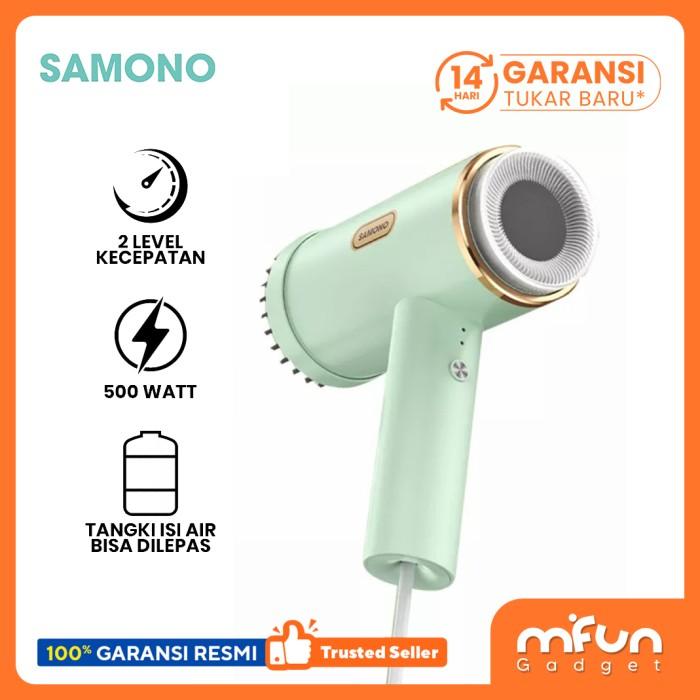Gambar Setrika Uap Portable Bisa Dilipat Setrika Baju Mini SAMONO SW-GSG120 - Hijau dari MiFun Living undefined Tokopedia