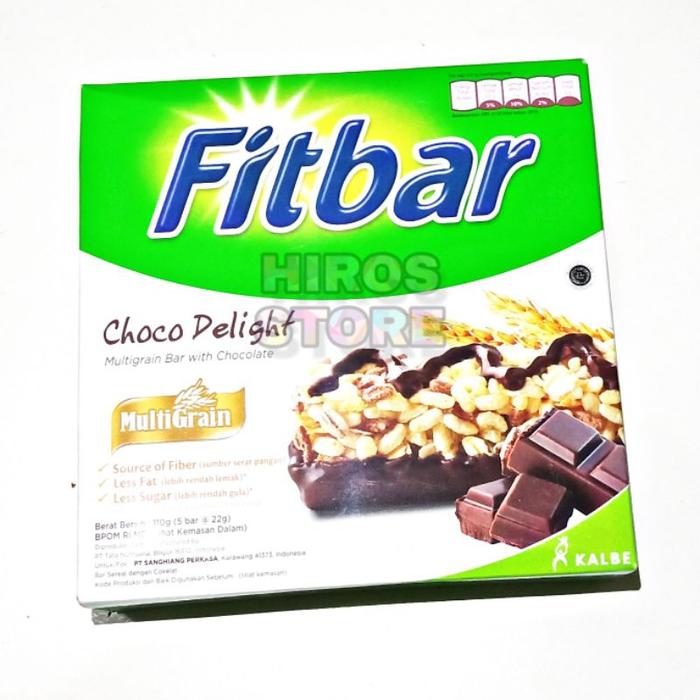 Gambar Fitbar Choco Delight Isi 5 pcs Camilan Cemilan Instan Diet Sehat 1 Box 110g dari start05 undefined Tokopedia