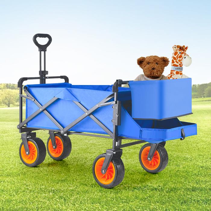 Gambar Wagon Cart Tail Bag Oxford Cloth Beach Wagon Storage Bag Detachable Trolley Cart Tail Bag Hand Push Wagons Accessories dari Pushpa Rrachana undefined Tokopedia