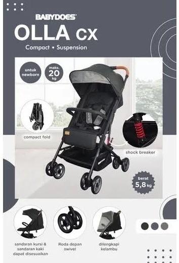 Gambar Strollers Olla Cx Cabin Size / Kereta Dorong Bayi Terlaris dari TrendyStore75 undefined Tokopedia