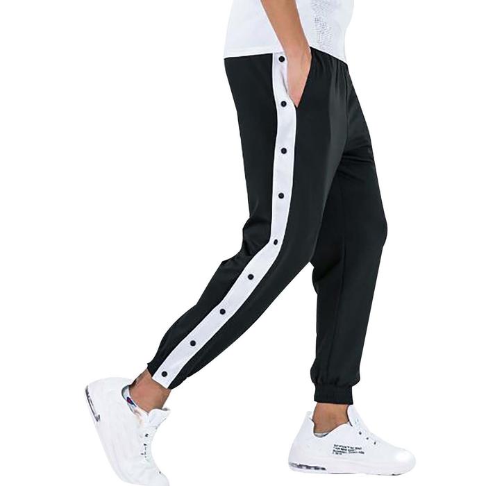 Jual Men's Sports Trousers Joggers Casual Tear Away Pants Loose