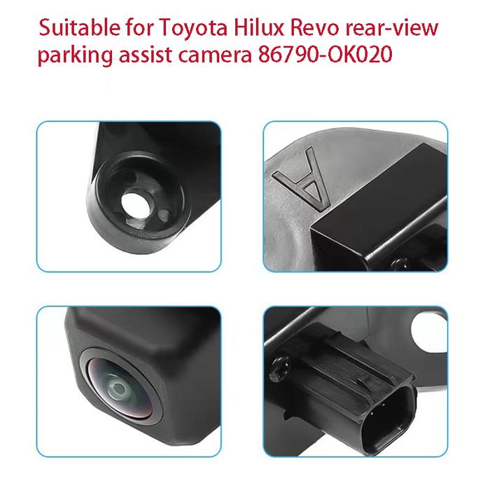 Gambar Car Rear View Backup Camera For Toyota Hilux Revo 2015-2020 86790-0K020 Reverse Parking Camera Car Electronics Accessories dari Lava Burst undefined Tokopedia