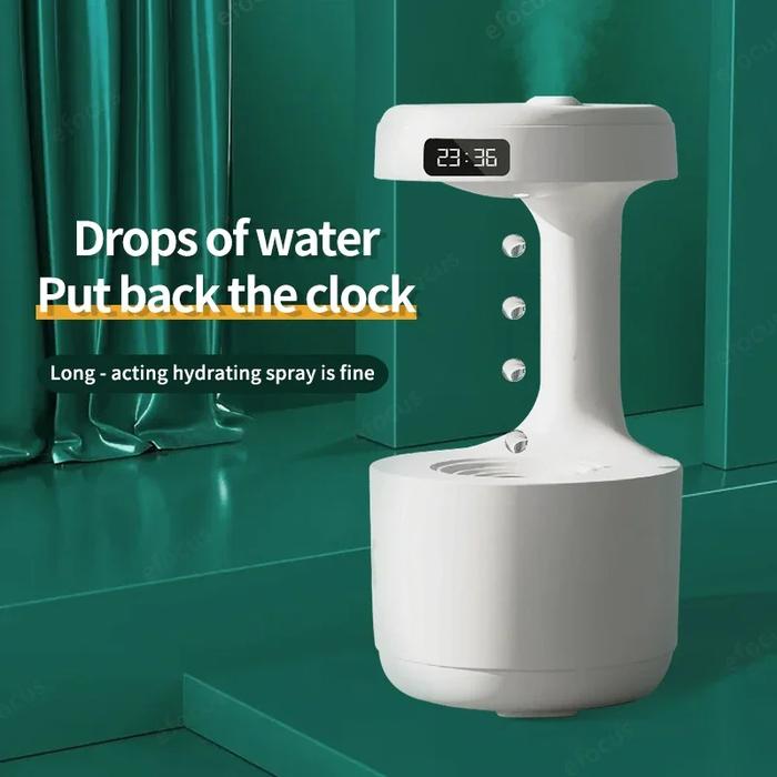 Gambar 【Garansi 6 Bulan】Unig 800Ml Anti-Gravity Air Humidifier Water Drop Perfume Aromatherapy Humidifiers Working For 8 Hours Air Purifiers dari kz stor undefined Tokopedia