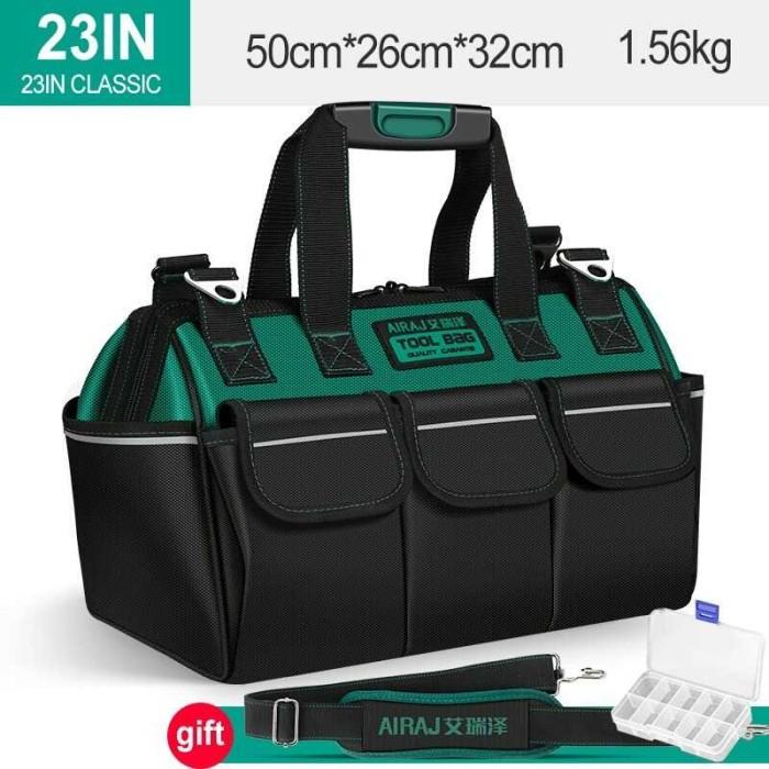 Gambar New Ori Tas Perkakas Storage Tool Bag Waterproof With Reflective Strips Ready - 23 inch, Hijau dari Linda Nesia undefined Tokopedia