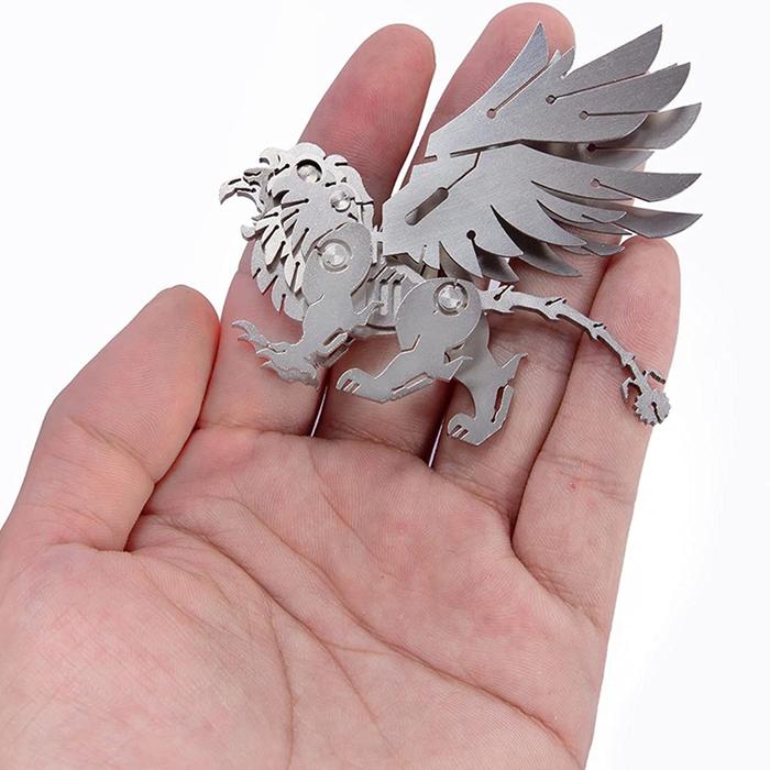 Gambar 3D Metal Puzzle For Christmas DIY Model Kit Detachable 3D Jigsaw Puzzles For Adults, Ornament For Desk dari doxershop undefined Tokopedia