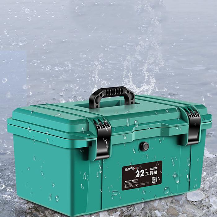 Gambar Waterproof Storage Toolbox Large Kit Set Professional Empty Free Shipping Maintenance Tool Bag Carpentry Vehicle Household Items dari Lava Burst undefined Tokopedia