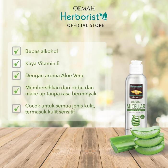 Gambar Herborist Aloe Vera Micellar Water (Pembersih Wajah & Make up) 100ml - 100, Aloe Vera dari Ladies&#39; Choice undefined Tokopedia