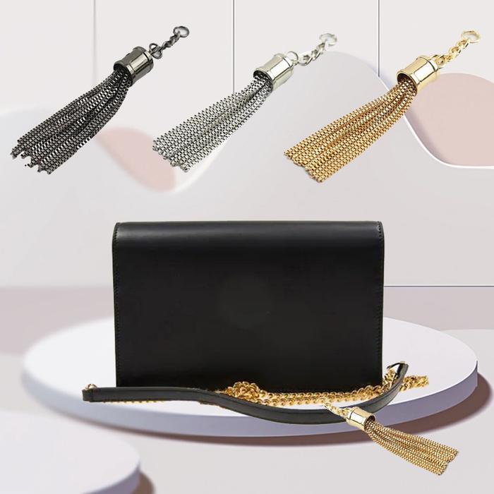 Gambar Fashion Metal Tassel Pendant Bag Decoration With Buckle Tassel Keychain for Handbag Shoulder Bag Purse Hardware Bag Accessories dari tokosuhartinii undefined Tokopedia