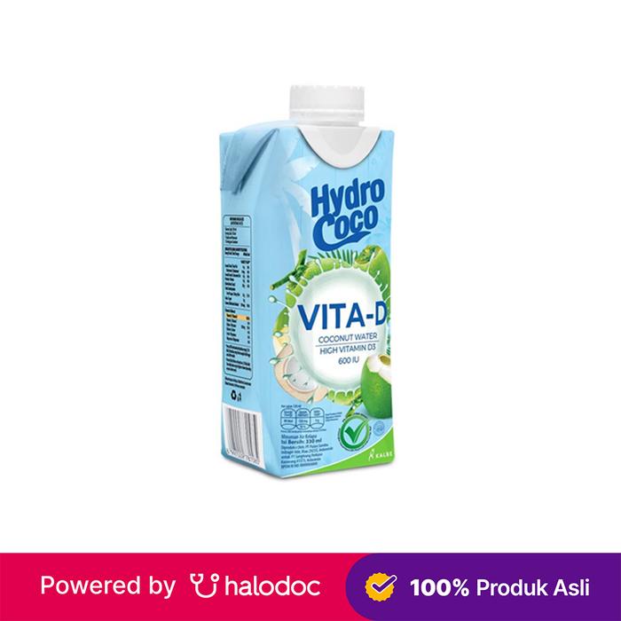 Gambar Hydro Coco Vita-D 330 ml - Minuman Air Kelapa - Halodoc dari Apotek Sarika Bogor undefined Tokopedia