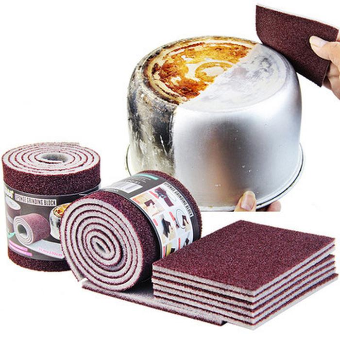 Gambar Magic Emery Sponge Carborundum Kitchen Sponge  Pan Pot Dish Decontamination and Descaling Kitchen Utensils Home Cleaning Cloths dari Abdullkin H0L1K M4LIK undefined Tokopedia