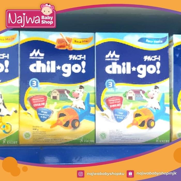 Gambar [Dijual] Morinaga Chil Go 1+&3+ 300G/700G/1000G Madu & Vanila [Ready] dari Dimension Collect undefined Tokopedia