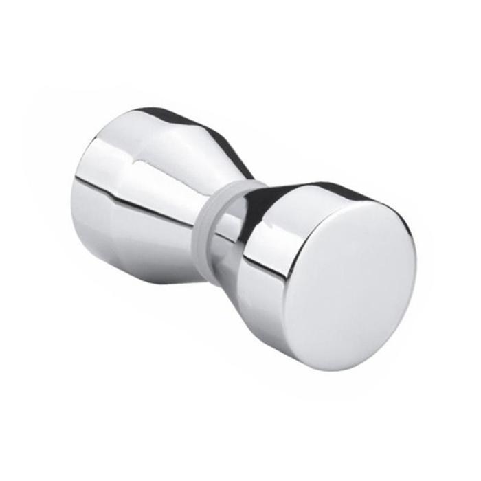 Gambar NEWMEROFA Durable Bathroom Hardware Kitchen Shower Door Handle Wardrobe Pulls Glass Door Knob Cabinet Handle - silver-A dari Zazan Seller undefined Tokopedia
