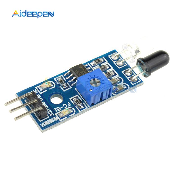Gambar 10Pcs 3Pin IR Infrared Obstacle Avoidance Sensor Module Reflective Photoelectric For Arduino DIY Kit Smart Electronics Car Robot dari taxiso92 undefined Tokopedia
