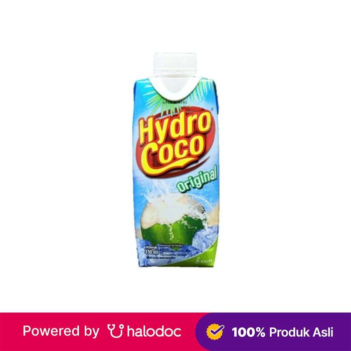 Gambar Hydro Coco Original 330 ml - Minuman Air Kelapa - Halodoc dari Apotik Adapotek Renon undefined Tokopedia