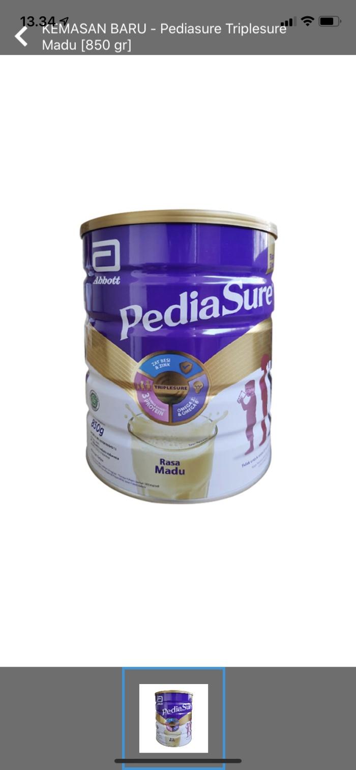 Gambar Pediasure Triplesure Madu 850g dari luje undefined Tokopedia