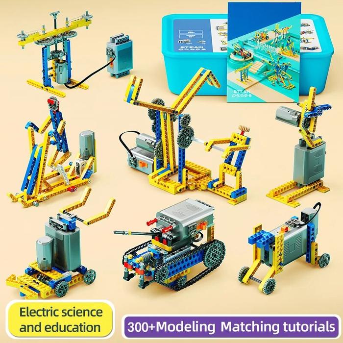 Gambar Controlled Robotics Kit,Programmable,Educational Toys Set with 606pcs dari KMONEYS undefined Tokopedia