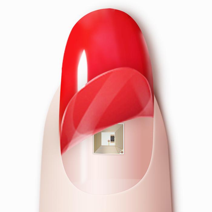 Gambar Super NEW Hoot High-tech Micro GPS Tracking NFC Ic Chip Healthcare Device Tracker Smart Nail Chip Smart GPS Tracking Smart Nails dari Void Phantom undefined Tokopedia