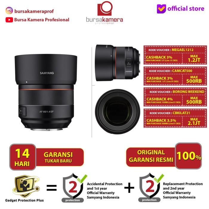 Promo Samyang AF 85mm EF Lens for Canon EF Cicil 0% 3x