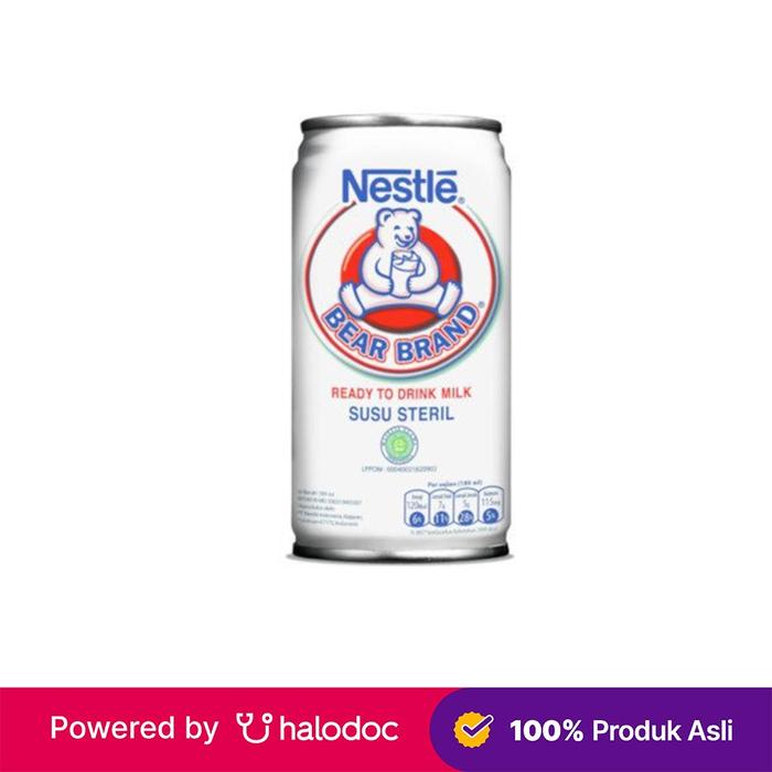 Gambar Bear Brand Susu Steril 189 ml - Susu Steril - Halodoc dari Apotek Farhan Koja undefined Tokopedia