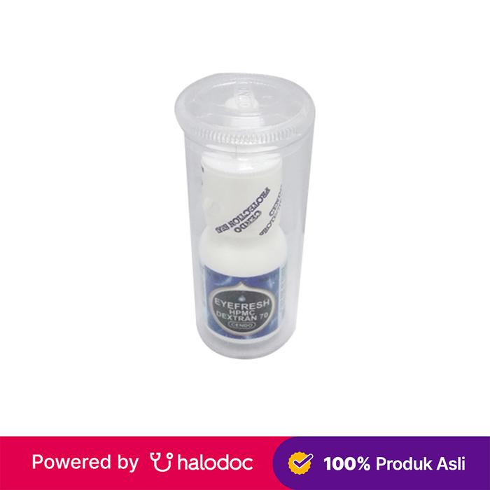 Gambar Cendo Eyefresh Eye Drops 5 ml -  Obat Mata Gatal - Halodoc dari Apotek Kosambi Jakarta Barat undefined Tokopedia