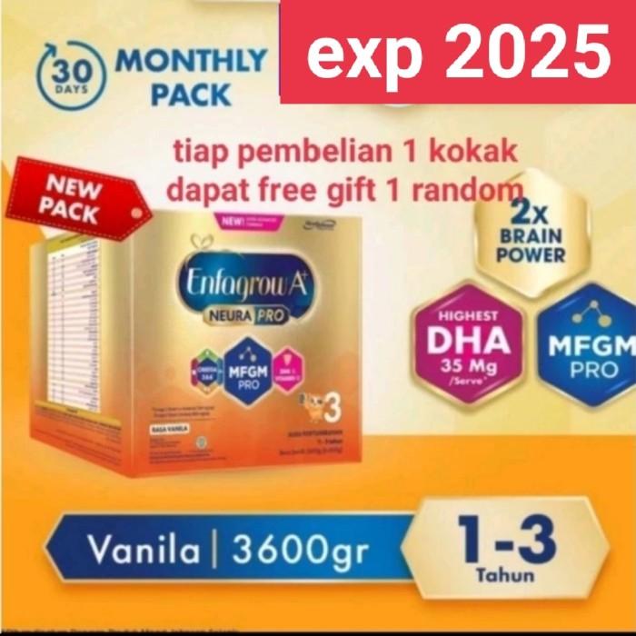 Gambar enfagrow 3 3600gr vanilla dari luje undefined Tokopedia