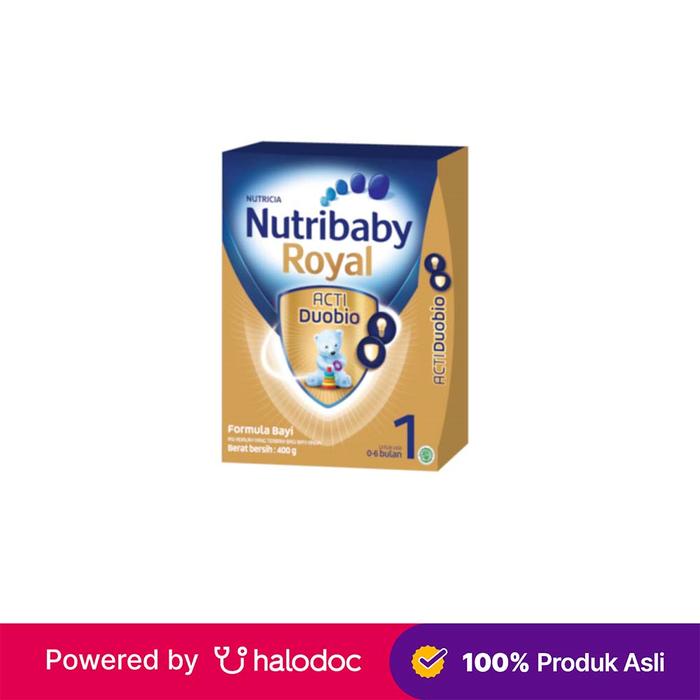 Gambar Nutribaby Royal 1 Formula Bayi Bubuk 400 g  - Susu Bayi - Halodoc dari Apotek Halomedika Medan Baru undefined Tokopedia