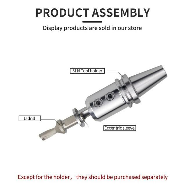 Arbor BT50 SLN32 100 Side Lock BT 50 SLN 32 U Drill Shank Milling CNC