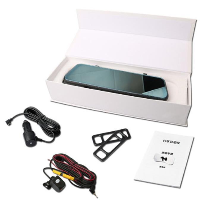 Gambar DVR/Dash Camera Video Recorder Car Dvr Car Electronics 1080P Stream Media Dual Lens Recorders Rear View Mirror Cameras dari yamono66 undefined Tokopedia