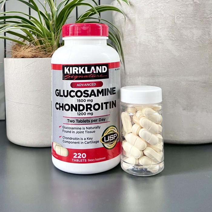 Gambar BARANG TERLARIS KIRKLAND REPACK GLUCOSAMINE 1500MG & CHONDROITIN 1200MG REPACK ORI USA - 40tablets dari Tsurayaa..com undefined Tokopedia