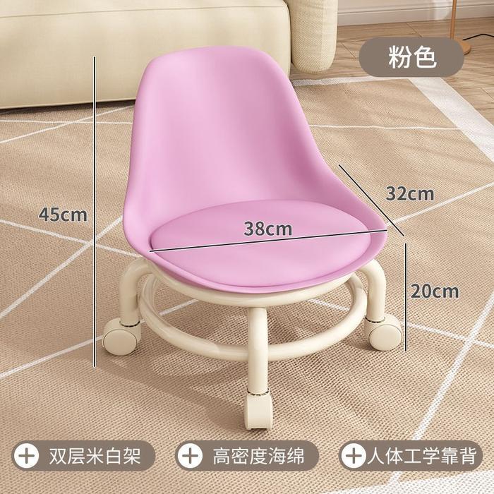 Gambar IMPORT Low With Backrest Low Wheel Clothing Toddler Backrest Children's Small Chair Cadeira dari Rencong Runcing Plaza undefined Tokopedia